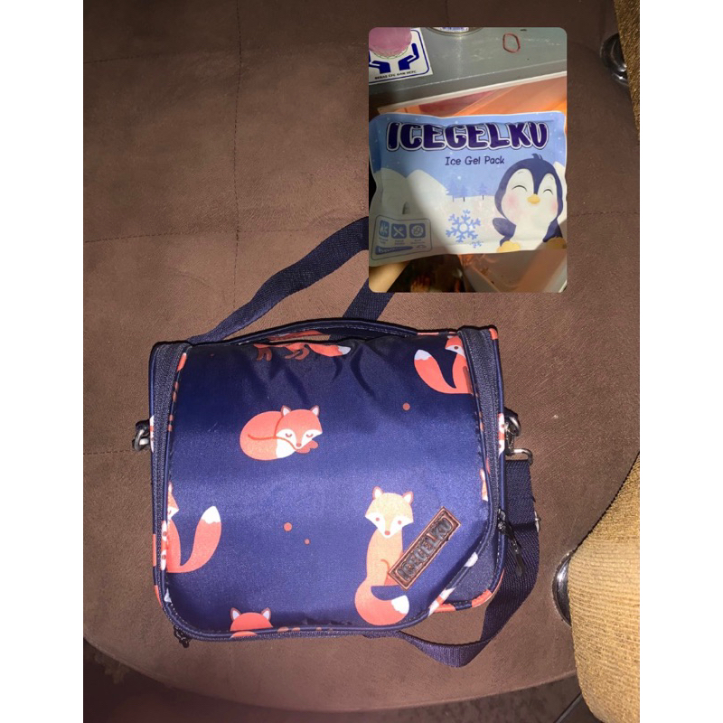 cooler bag + ice gel