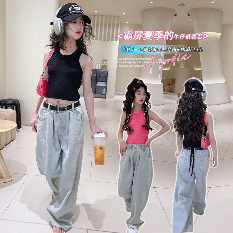 [JEWELS KIDS] VIESEL KULOT SET/SETELAN BAJU ANAK TANGGUNG IMPORT/SETELAN BAJU CROP FASHION ANAK KORE