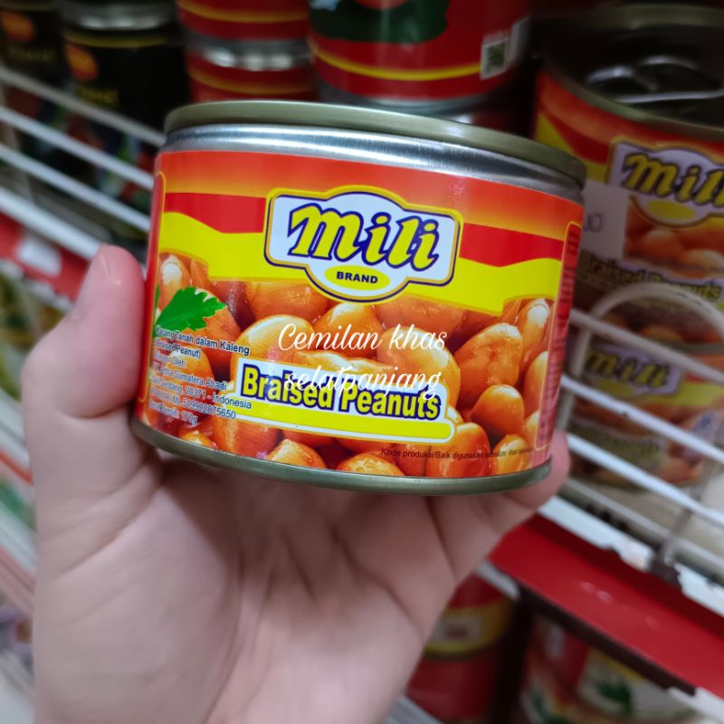 

Mili brand braised peanuts 170g kacang