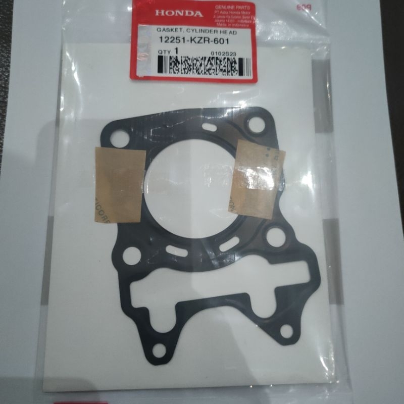 Original Gasket head paking head paking deksel Vario 125. Vario 125 LED original 12251-KZR-601