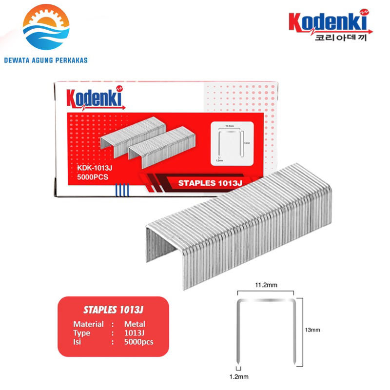 

Isi Staples paku Tembak Kodenki 1013J Refill Stapler Gun 1013 J Kodenki