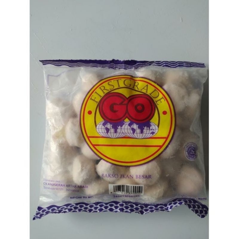 

Go Bakso Ikan Fish Baso Ball 500gr - Olahan Ikan Bentuk Bola 500 gr