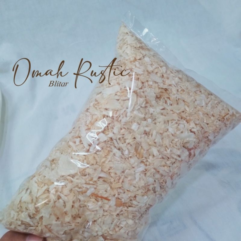 KAYU SERUT / SERBUK KAYU TERMURAH / ALAS KANDANG HAMSTER, MARMUT, KELINCI, KUCING, ANJING, DLL