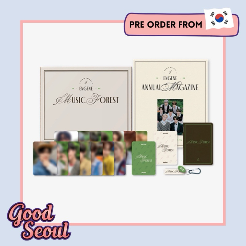 ENGENE MEMBERSHIP KIT - ENHYPEN GLOBAL OFFICIAL FANCLUB MUSIC FOREST KIT CLAIM