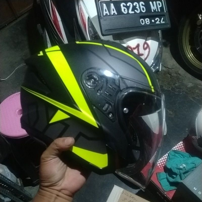 helm kyt nfj original bekas/seken/second/preloved