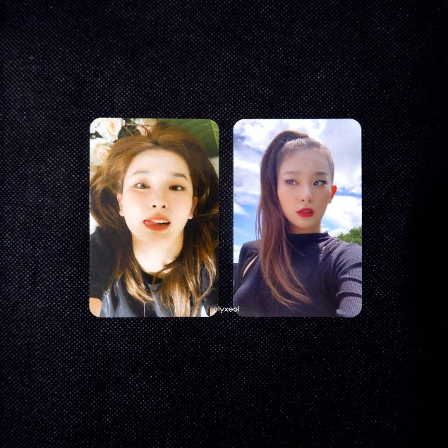 Red Velvet Aseul Irene Seulgi Monster Middle Note Photocard - PC Photo Card RV