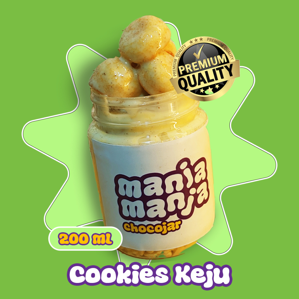 

Cookies Cheese Cemilan Snack Lumer Premium 200 ml - Manja-Manja Jarjoy by Nala