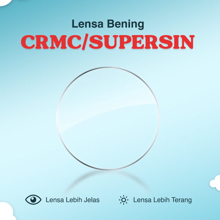 LENSA BENING SUPERSIN CRMC MINUS,PLUS,CYLINDER