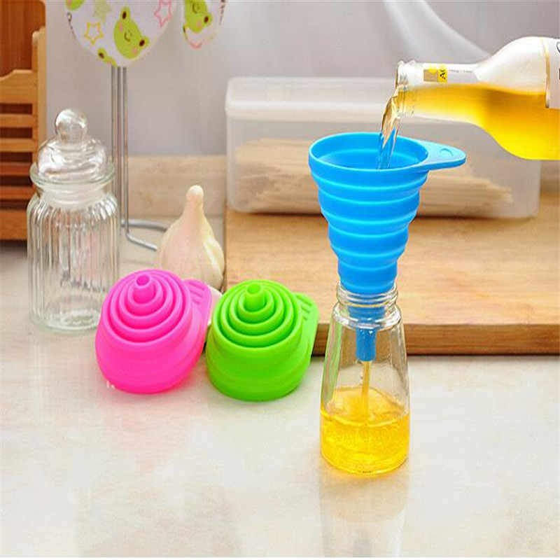 DUNIA HOME LIVING CORONG SILIKON LIPAT PORTABLE / CORONG AIR SILIKON / CORONG MINYAK SERBAGUNA SILICONE FUNNEL