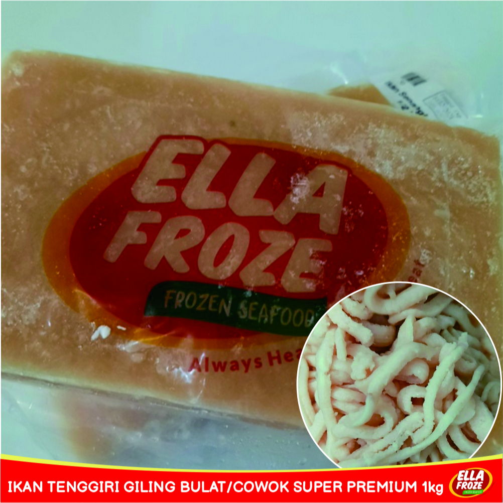 

Ikan Tenggiri Giling Super Ellafroze 1 Kg