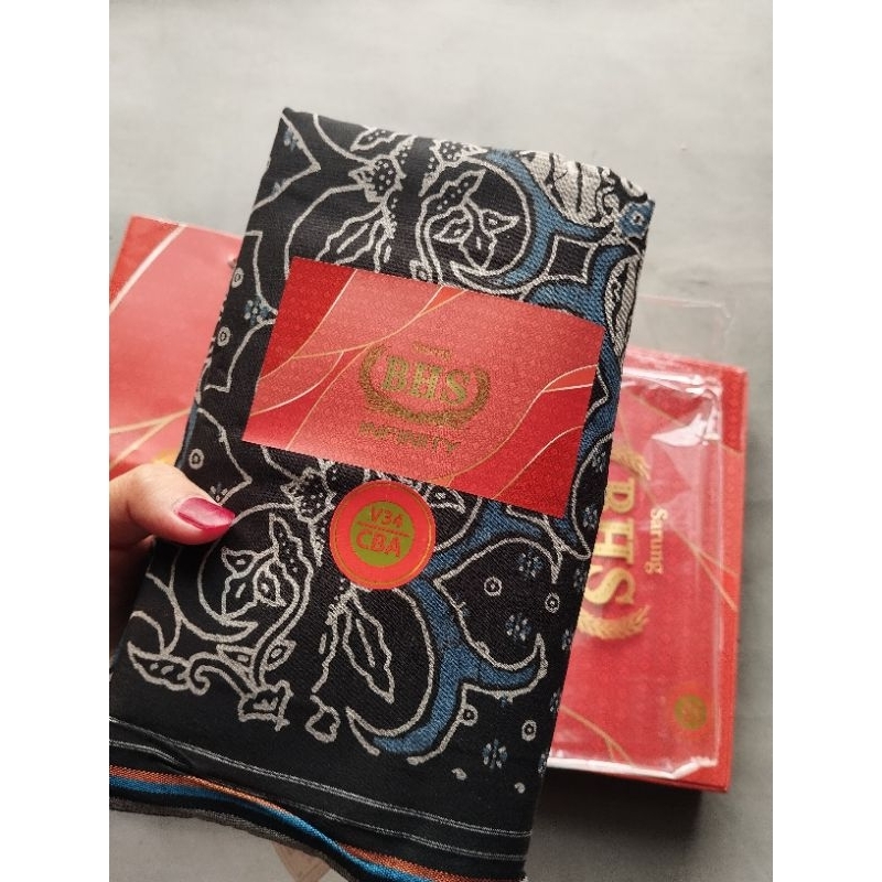 Sarung BHS Infinity CBA Gold Motif Batik Premium Original Sarung BHS