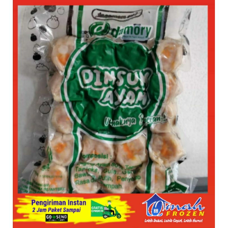 

Dimsum Ayam Damory 500g, 20 pcs, Dimsam, Frozen Serang