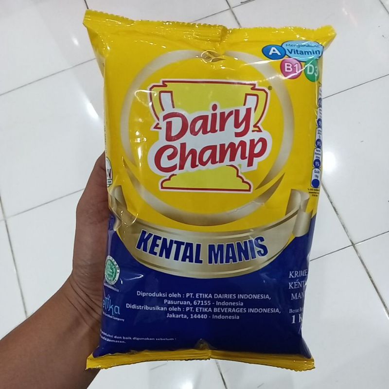 

Mahbubah - Dairy Champ 1 Kg Kental Manis Pouch