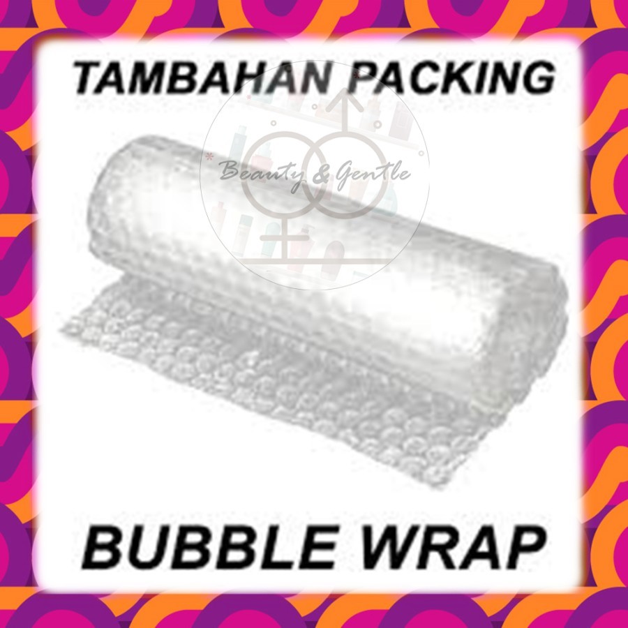 

Bubble Wrap tambahan untuk packing lebih aman