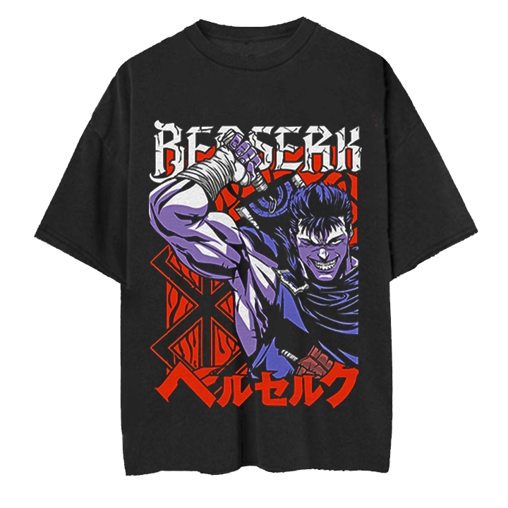 Kaos Anime Berserk Premium Bootleg Shirt