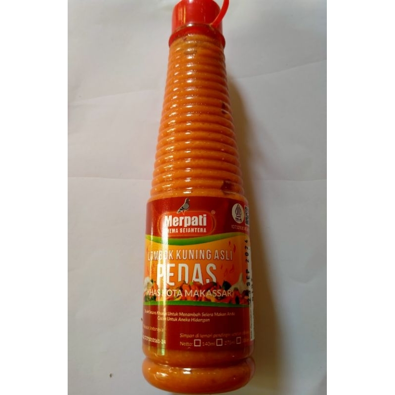 

Lombok kuning asli pedas