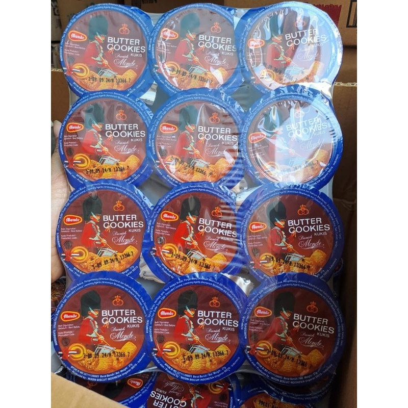 

Monde Butter Cookies Cup 27 gr ECER