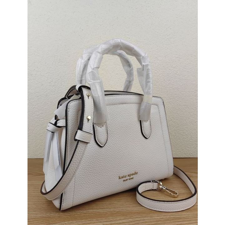 Tas branded Knott Mini Satchel White