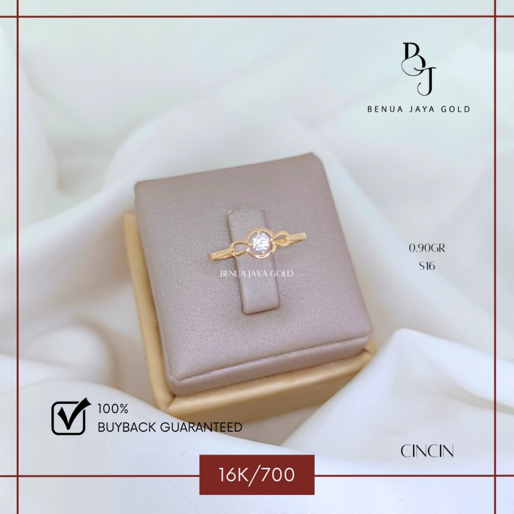 Cincin Fashion Emas 16K/700