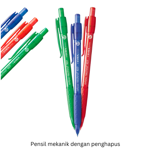 

PENSIL MEKANIK 2B LYRA & REFILL PENSIL MEKANIK 2B LYRA