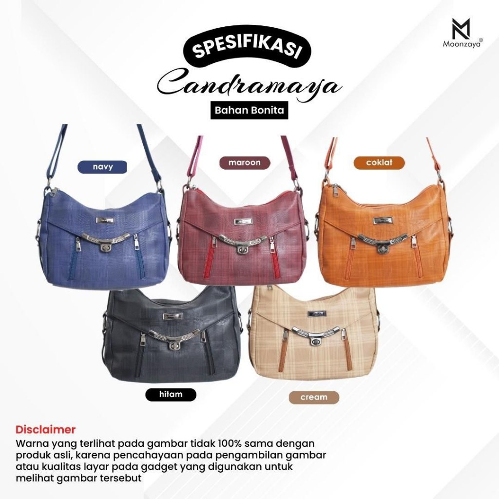 TAS SELEMPANG MOONZAYA - TAS TERBARU CANDRAMAYA - TAS MOONZAYA - TAS KEKINIAN - MOONZAYA CANDRAMAYA