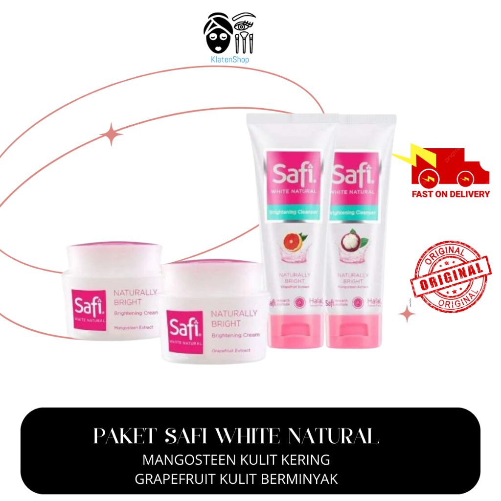 Paket Safi White Natural Mangosteen / Grapefruit