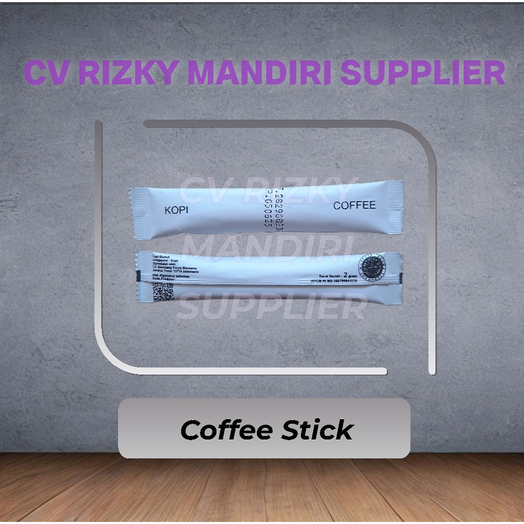 

Kopi stik atau coffee stick isi 250pcs termurahh