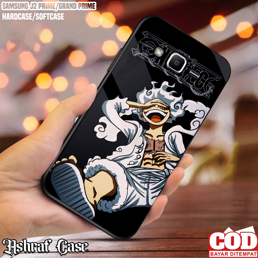 Case Samsung J2 Prime  - Casing Samsung J2 Prime ( LUFY ) Softcase Glass Kaca - Kondom hp - Kesing H