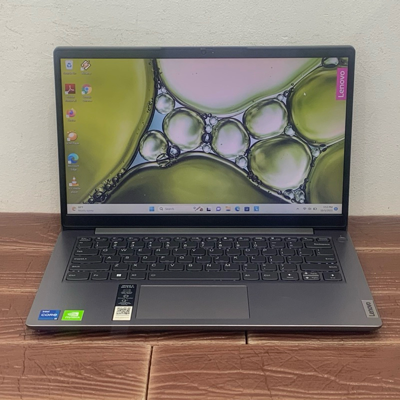 Laptop lenovo slim 3 Intel core i5-1135G7 RAM 8/512GB MX350