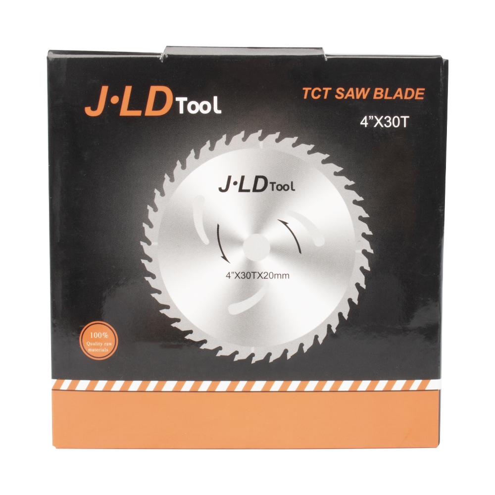 JLD 100mm 30T Mata Pisau Potong Gergaji Kayu grinda mata Saw Blade TCT 4&quot; x 30T Circular Saw Blade