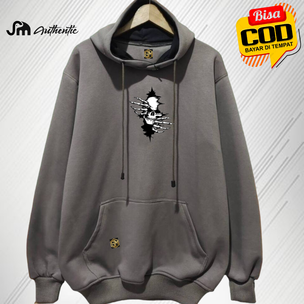 Sweater Hoodie Pria Distro Warna Carcol List TENGKORAK Switer Pria Wanita Sweatshirt Jumbo Hudi Cowo