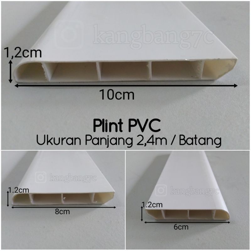 List Pvc Plint 8 cm|Plint PVC|Skirting List Lantai Kayu Lantai Vinyl