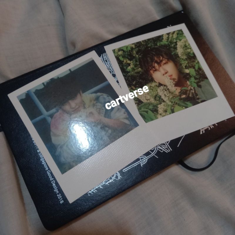 [BUNDLING] mark polaroid hello future & jaemin polaroid balloon