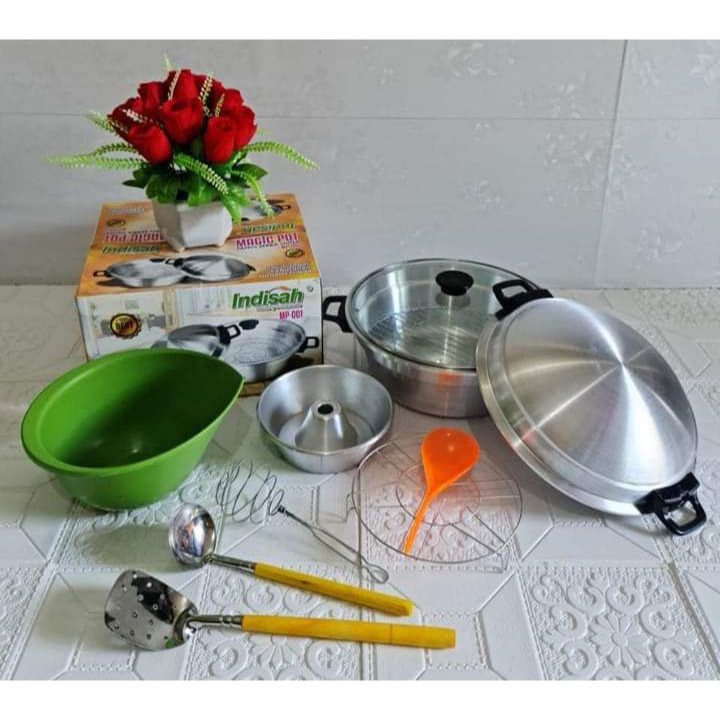PANCI SERBA GUNA MAGIC POT TOYOPOT PANCI WAJAN SERBA GUNA INDISAH / PANCI SERBAGUNA Magic Pot INDISA