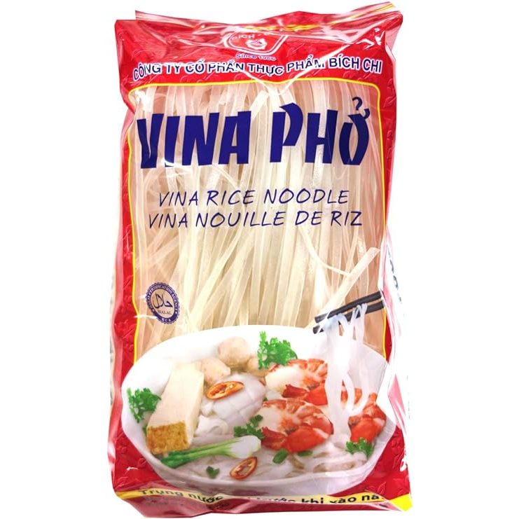 

BICH CHI VINA PHO RICE NOODLE (2,5MM) VIETNAM MI BERAS MIE BIHUN SOUN SOUP 400GR