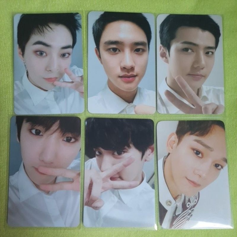 EXO OFFICIAL PHOTOCARD PC ELYXION DOT DVD CD SEHUN CHANYEOL CHEN BAEKHYUN D.O. KYUNGSOO XIUMIN