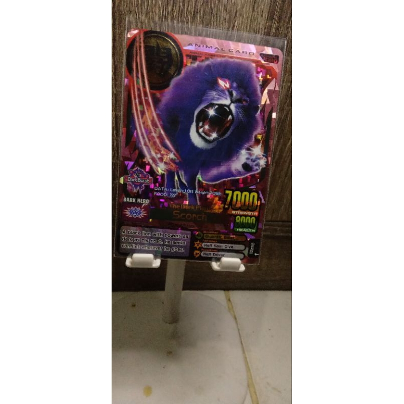 kartu animal kaiser scorch the dark flame ver 5 limited editoin
