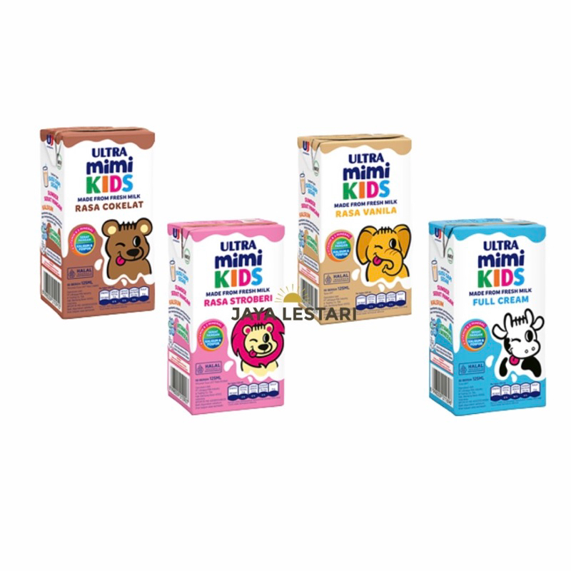 

Ultra Mimi Kids (125ml) (4 Varian Rasa)