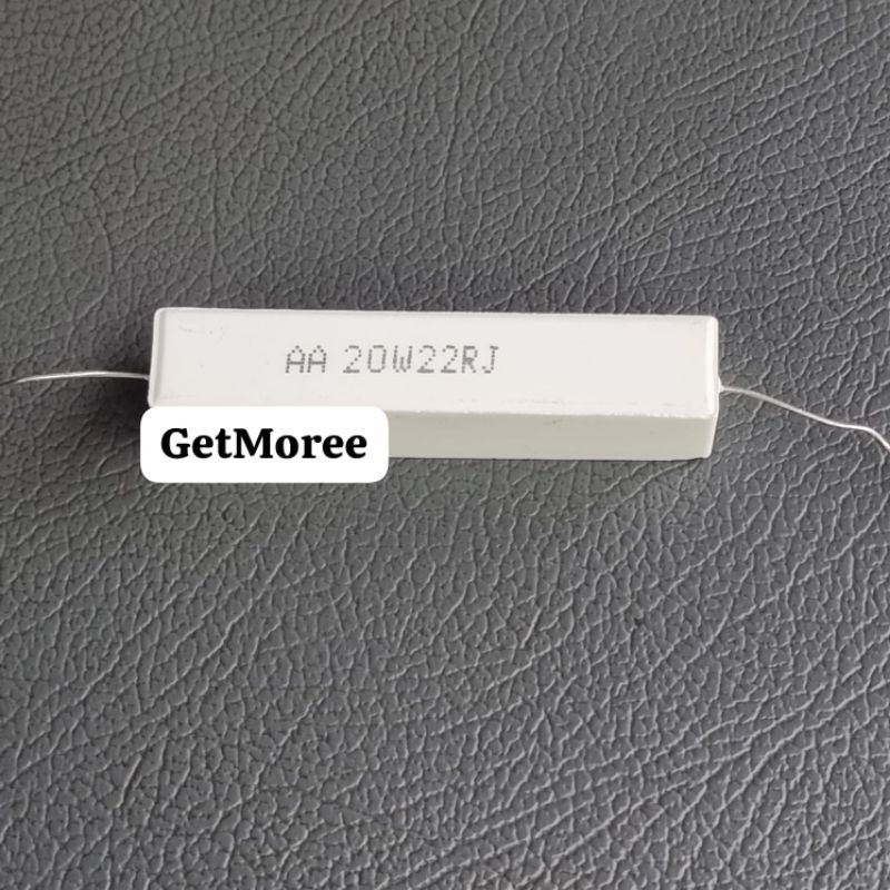 Resistor Kapur 20w 20 watt 20watt 10 12 18 20 22 33 39 47 56 100 200 300 OHM