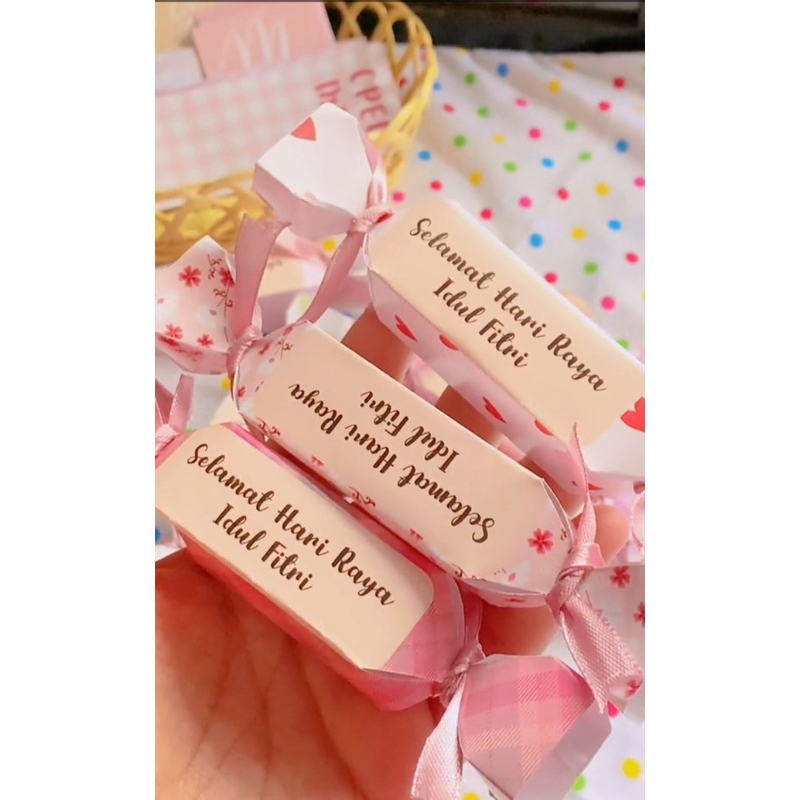 

Amplop Permen Bertali dan Berpita