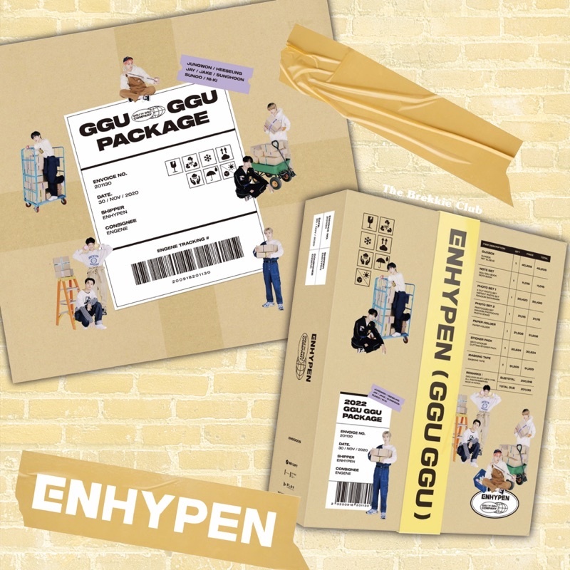 [READY] ENHYPEN 2022 GGU GGU PACKAGE SHARING