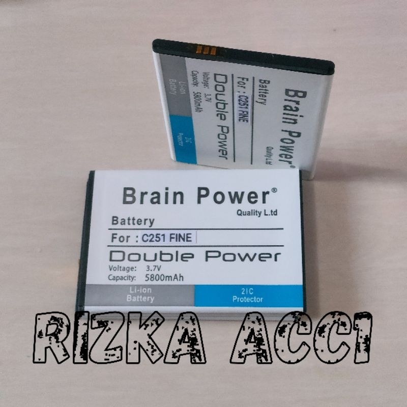 Baterai Batre i-Cherry icherry C251 Fine C251Fine Double Power Battery Hp