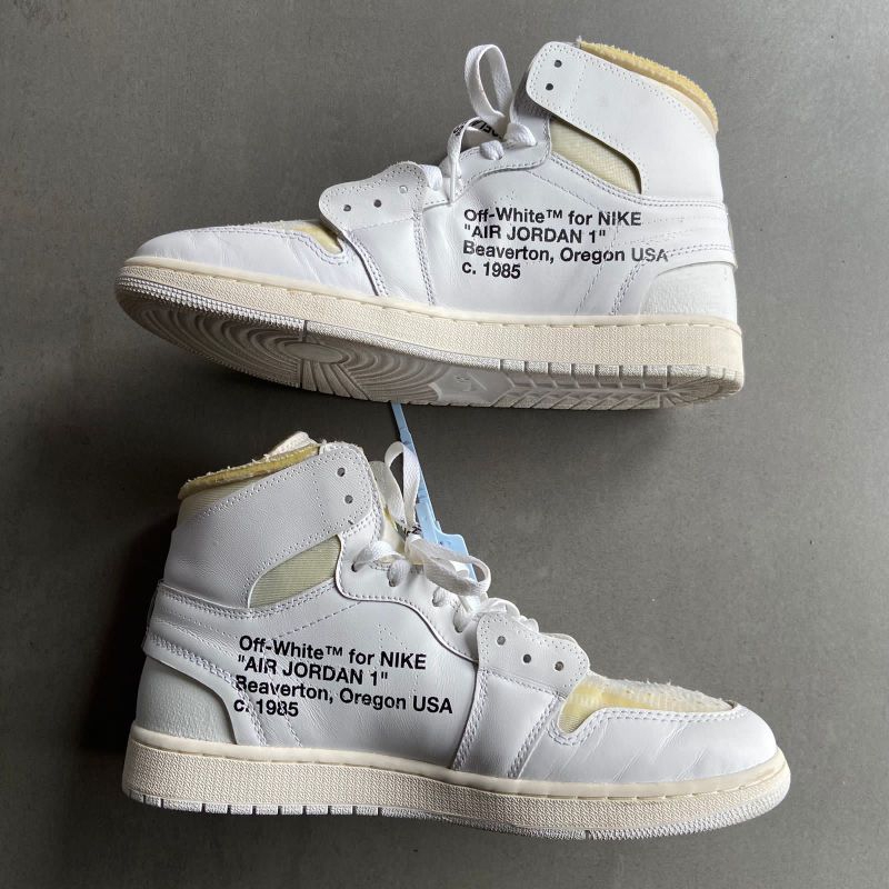 Air Jordan 1 Retro High OG White 2018 Off White