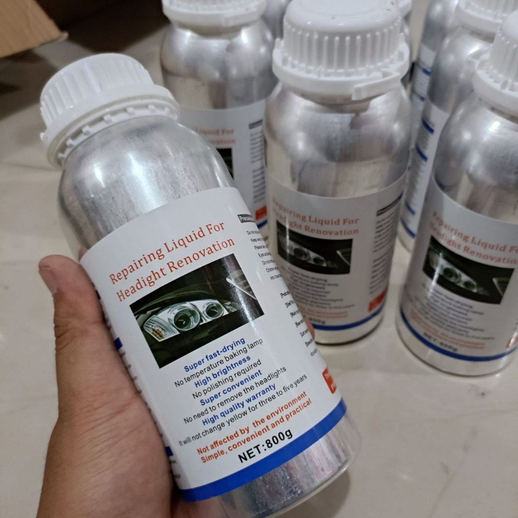 Liquid Cairan Nano Burn Coating Poles Headlamp Lampu Mobil