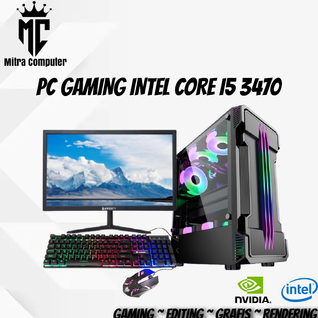 PC GAMING CORE I5 3470 FULLSET