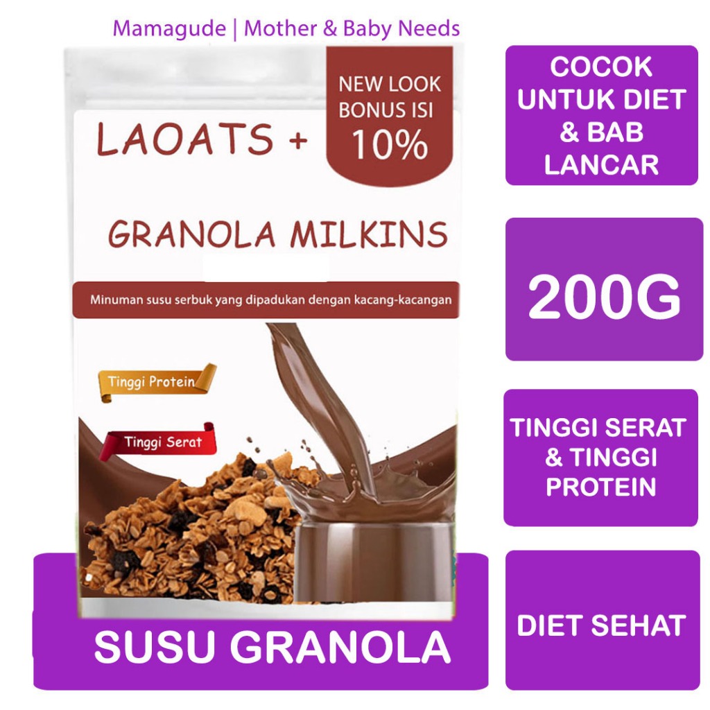 

Granola 1kg Laoats (200g)