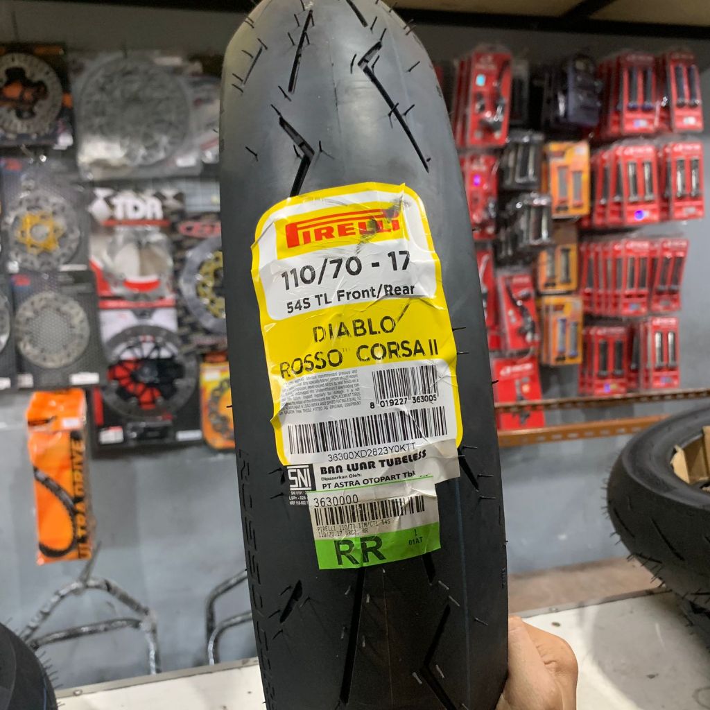 BAN PIRELLI DIABLO ROSSO CORSA 2 110/70-17