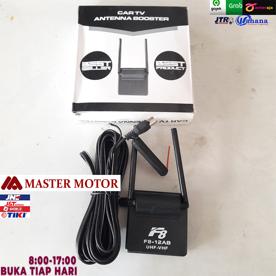 Antena Booster TV Mobil UHF VHF universal indoor outdoor Anten Headunit Car Antenna