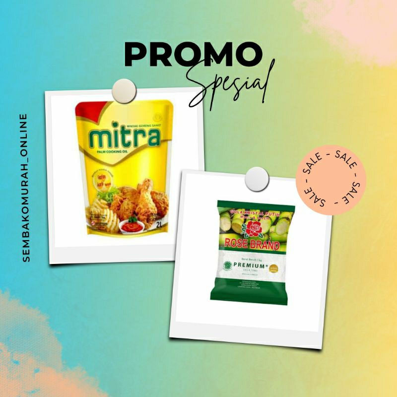 

PAKET SEMBAKO MINYAK 2LT DAN GULA