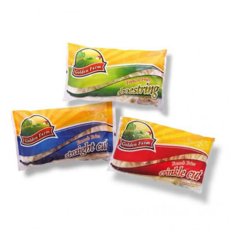 

Kentang Golden Farm 1KG French Fries Shoestring / Straight Cut / Crinkle Cut